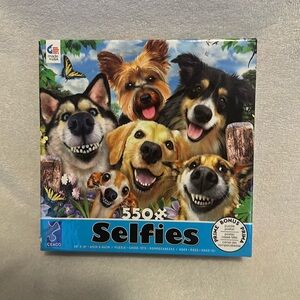 Dog Selfie Puzzle, 550 pieces